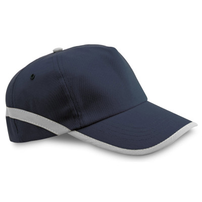 JONES. Polyester cap with reflective elements